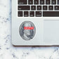 Run Crypto for President sticker waterproof vinyl decal for laptop, bike, car & bottle