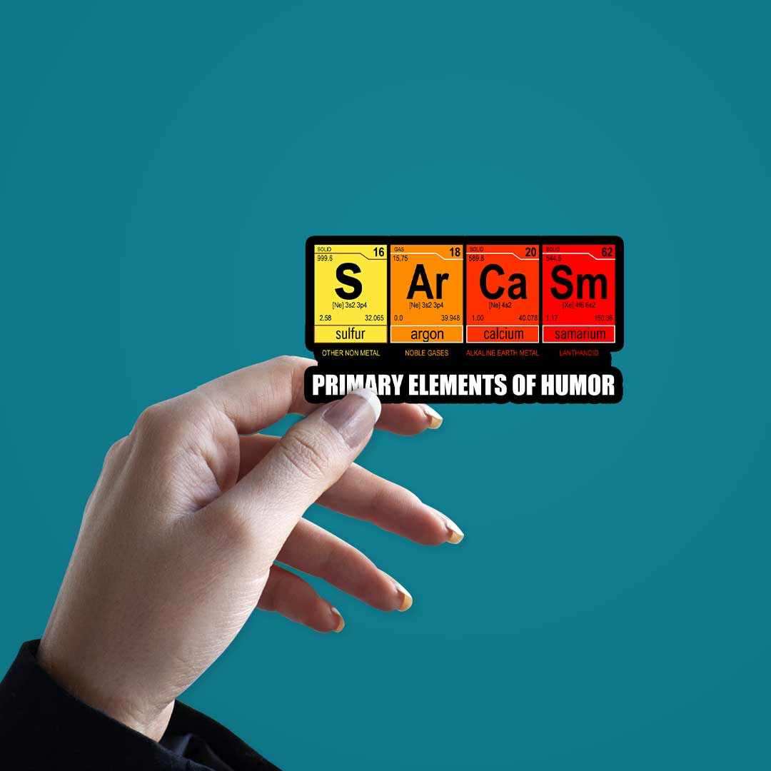 S - Ar - Ca - Sm Sticker - STICK IT UP