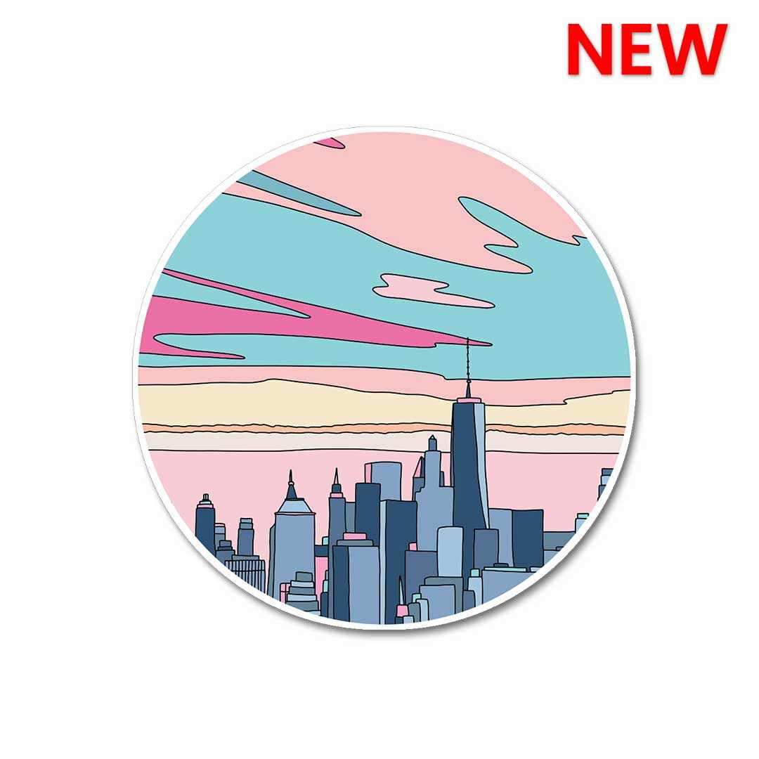 San Francisco Sticker waterproof vinyl decal for laptop, bike, car & bottle