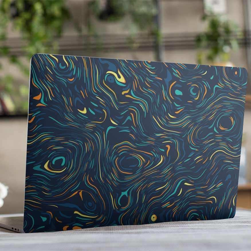 Sci - fi Laptop Skin waterproof vinyl decal for laptop, bike, car & bottle