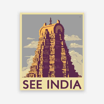 See India sticker waterproof vinyl decal for laptop, bike, car & bottle