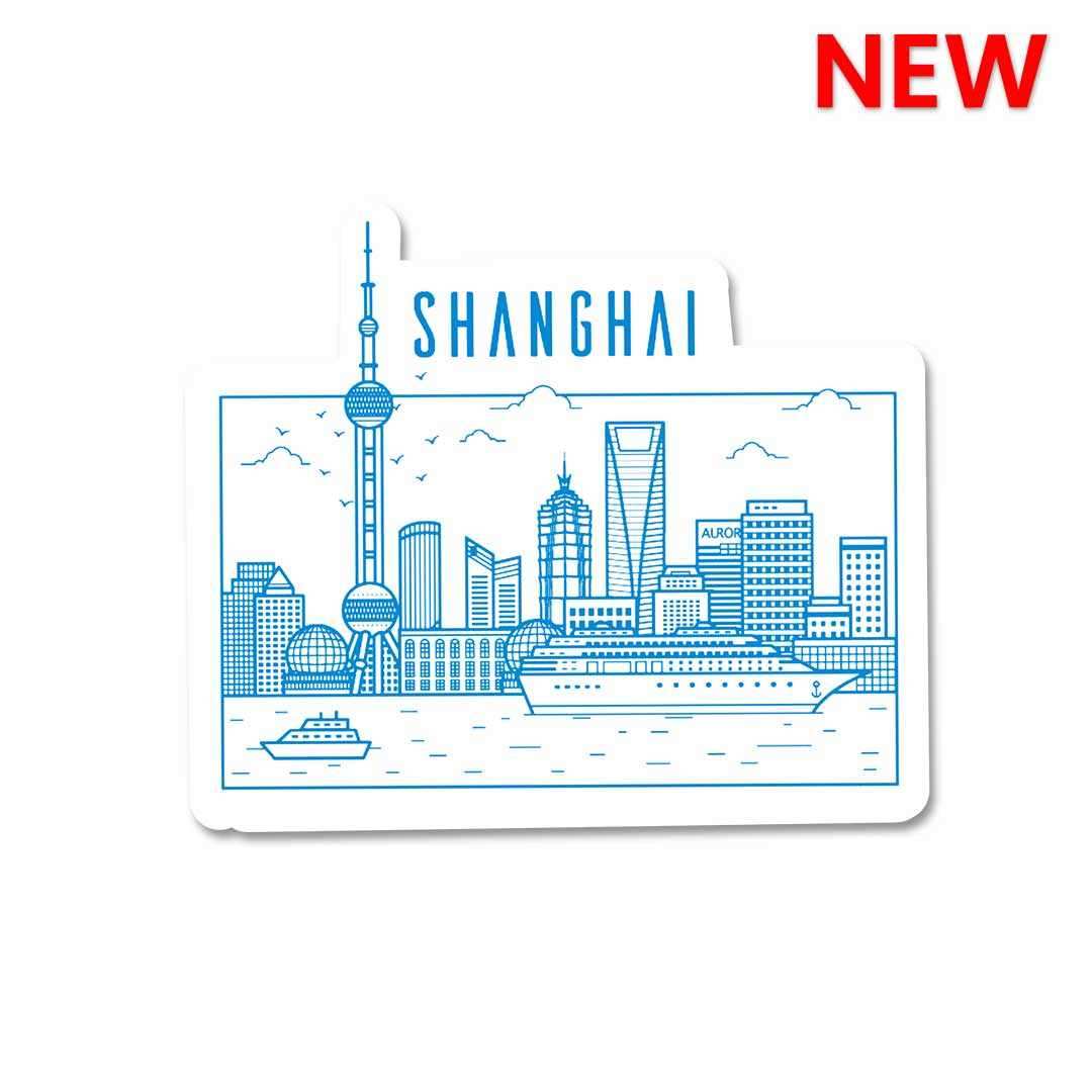 Shanghai Sticker - Stickers | STICK IT UP