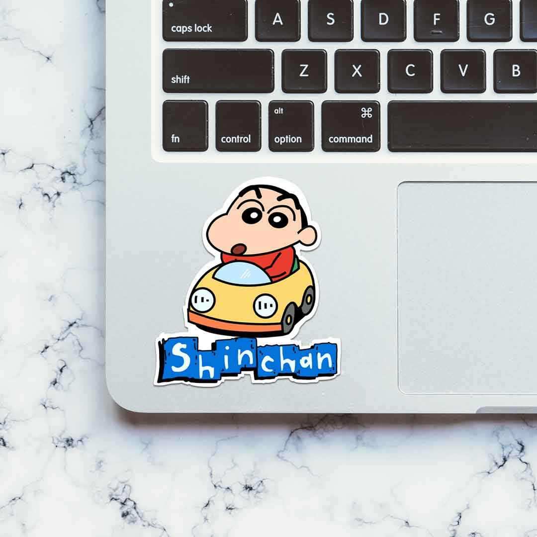Mr.chan Sticker waterproof vinyl decal for laptop, bike, car & bottle