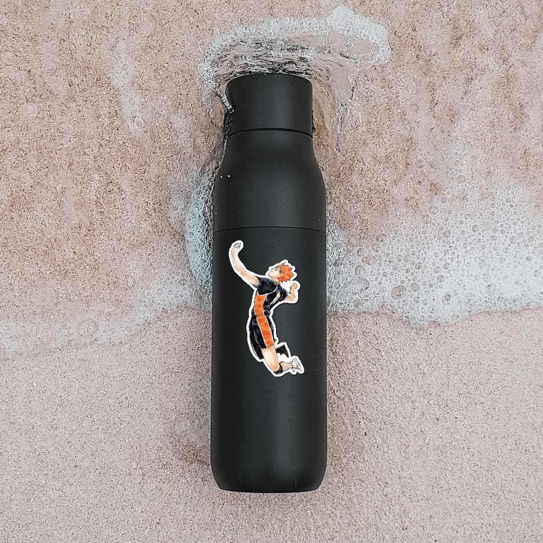 Shoyo Hinata Haikyuu Sticker waterproof vinyl decal for laptop, bike, car & bottle