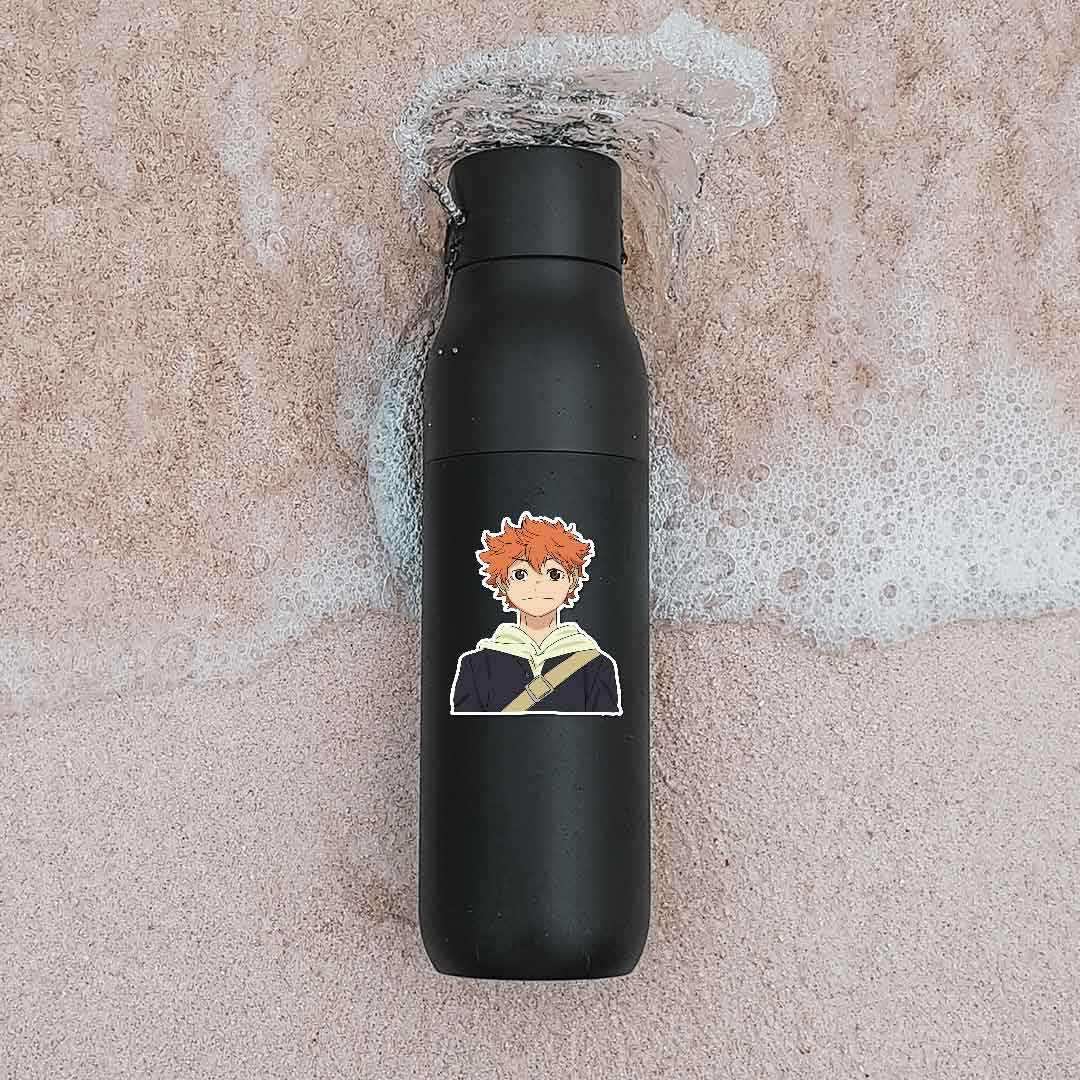 Shoyo Hinata Nerd Sticker waterproof vinyl decal for laptop, bike, car & bottle