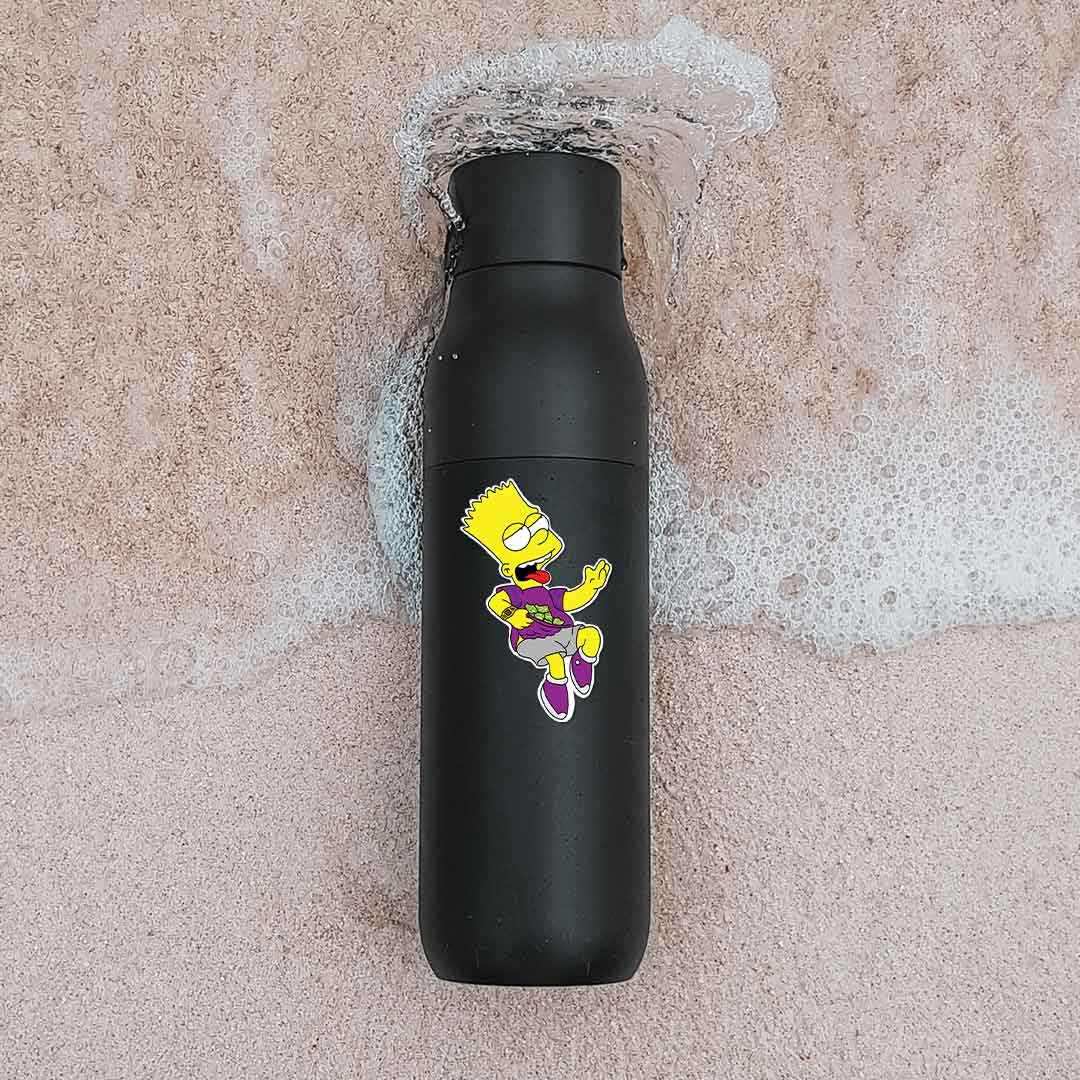 Simpsons Sticker waterproof vinyl decal for laptop, bike, car & bottle