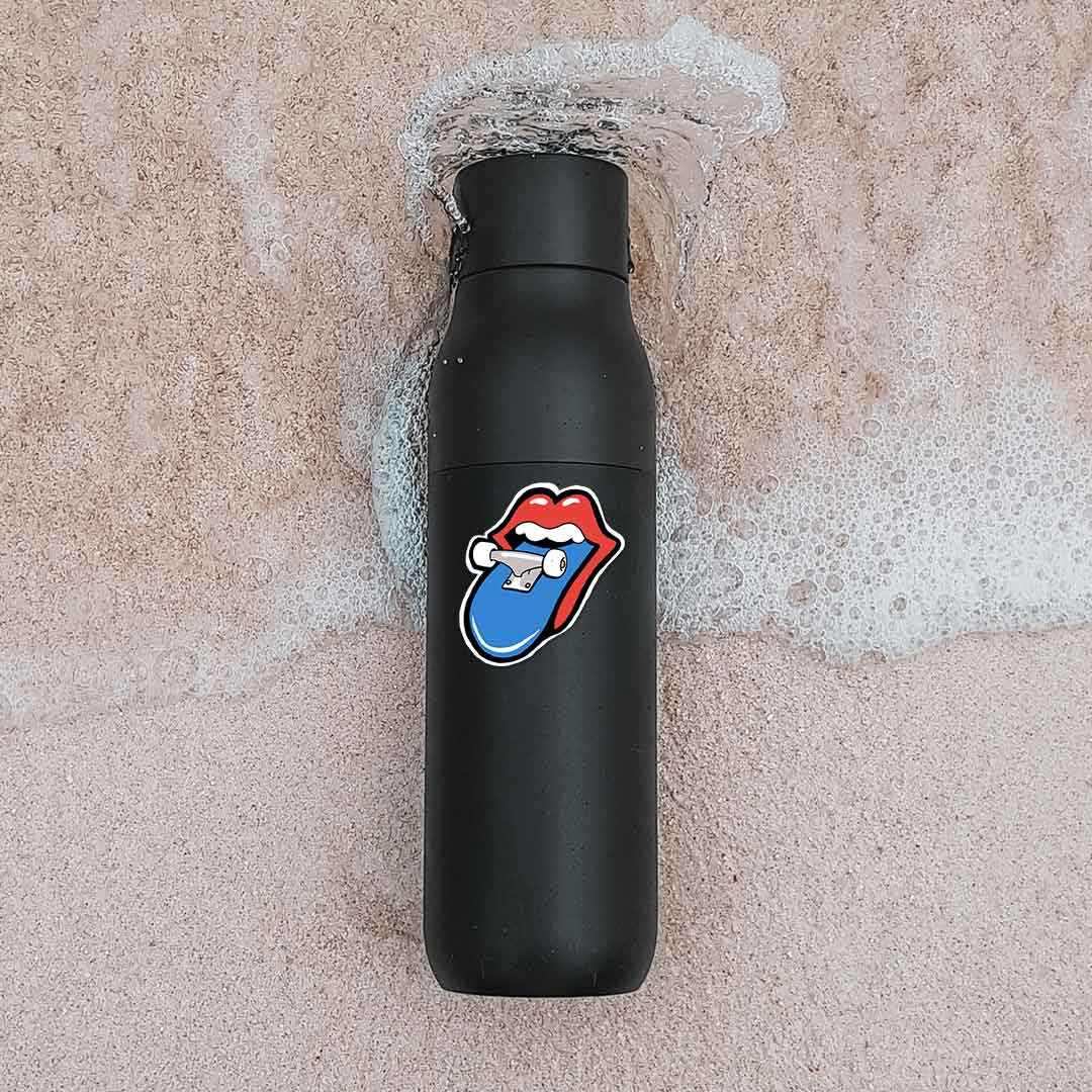 Skate Lips Sticker waterproof vinyl decal for laptop, bike, car & bottle