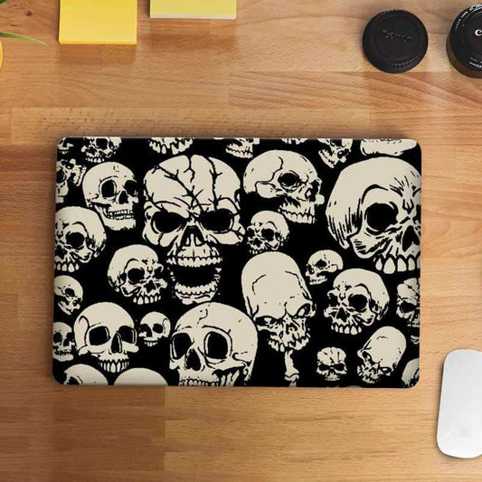 Skeleton Head Laptop Skin - STICK IT UP