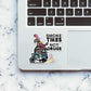 Smoke Tires Sticker waterproof vinyl decal for laptop, bike, car & bottle