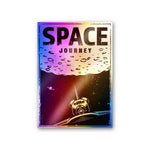 Space Journey Holographic Stickers waterproof vinyl decal for laptop, bike, car & bottle
