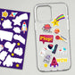 Space Mini Sticker Sheet waterproof vinyl decal for laptop, bike, car & bottle