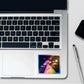 Space Ship Abduction Holographic Stickers waterproof vinyl decal for laptop, bike, car & bottle