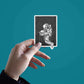 Spaceman Skull Sticker waterproof vinyl decal for laptop, bike, car & bottle