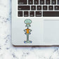 Squidward Tentacles Sticker waterproof vinyl decal for laptop, bike, car & bottle