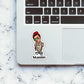 Stanny Sticker waterproof vinyl decal for laptop, bike, car & bottle