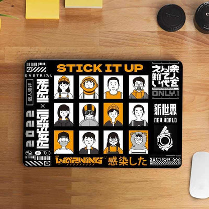 Stickitup Laptop Skin waterproof vinyl decal for laptop, bike, car & bottle