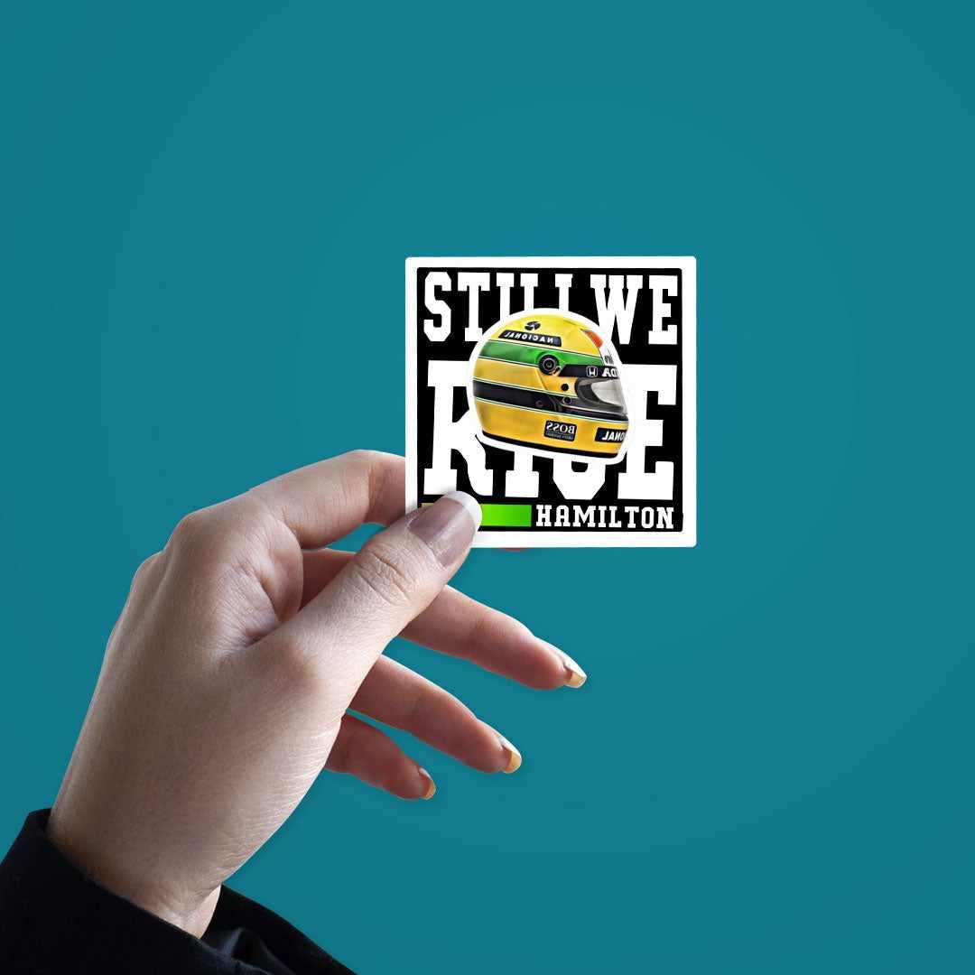 Still we rise Sticker waterproof vinyl decal for laptop, bike, car & bottle