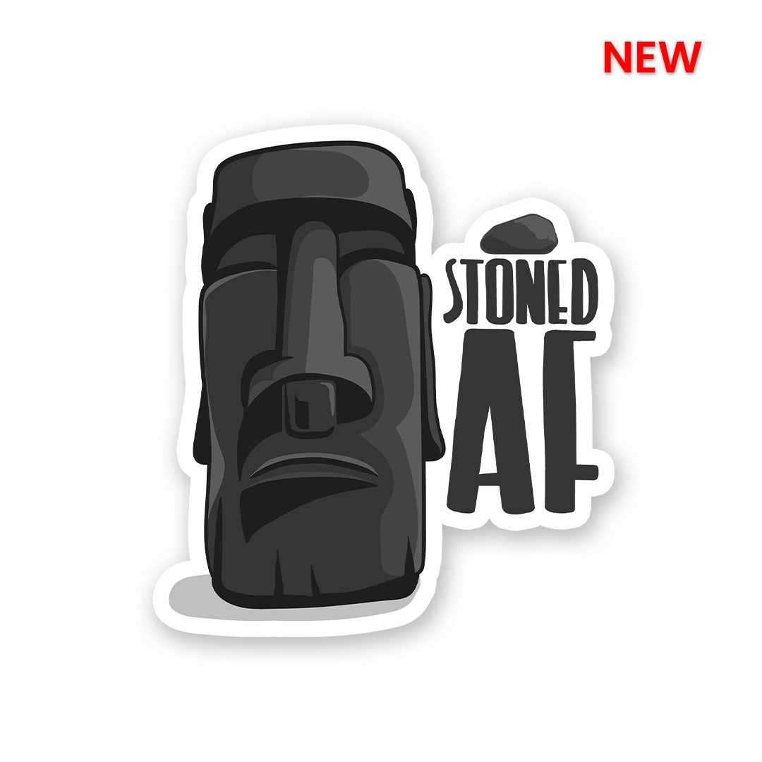 Stoned AF Sticker - Stickers | STICK IT UP
