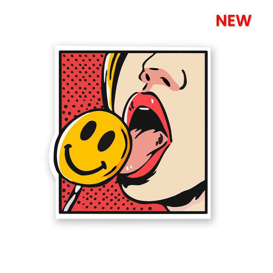 Suckin' too hard on your lollipop Sticker - STICK IT UP