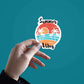 Summer Vibe Sticker waterproof vinyl decal for laptop, bike, car & bottle