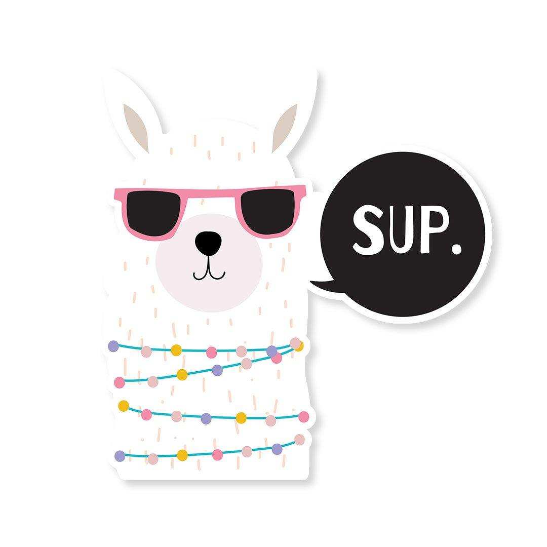 Sup. Sticker waterproof vinyl decal for laptop, bike, car & bottle