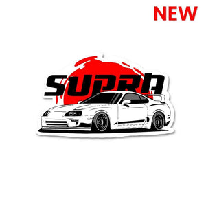 Supra Sticker waterproof vinyl decal for laptop, bike, car & bottle
