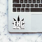Take Hold Cough Sticker waterproof vinyl decal for laptop, bike, car & bottle