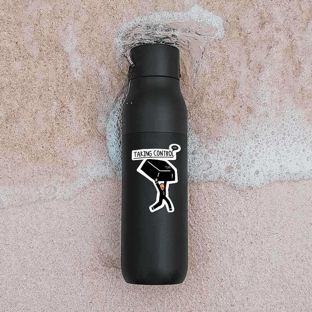 Taking Control Sticker - STICK IT UP