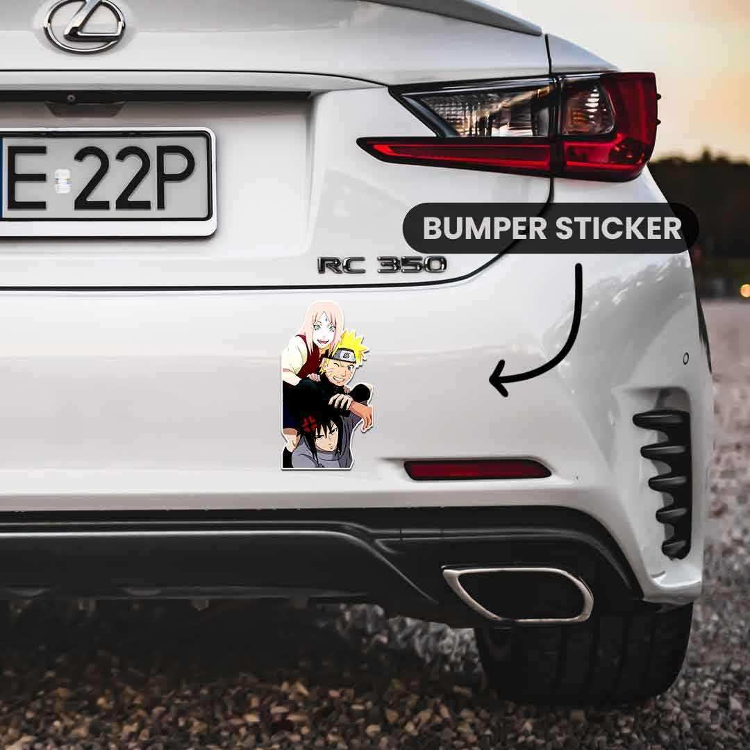 Team 7 Bumper Sticker waterproof vinyl decal for laptop, bike, car & bottle