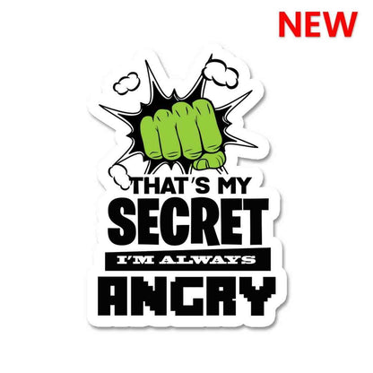 Thats my secret Sticker waterproof vinyl decal for laptop, bike, car & bottle