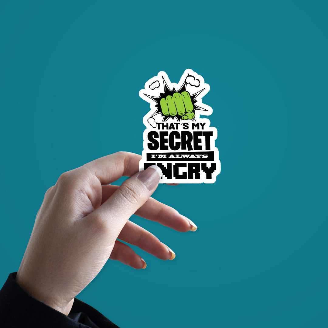 Thats my secret Sticker waterproof vinyl decal for laptop, bike, car & bottle