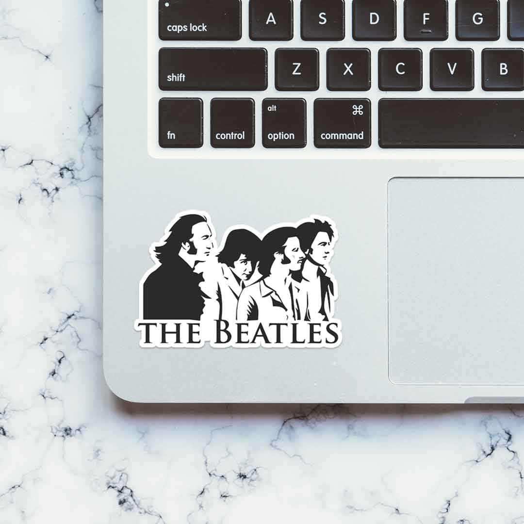 The Beatles Sticker waterproof vinyl decal for laptop, bike, car & bottle
