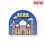 The Beautiful Agra Sticker waterproof vinyl decal for laptop, bike, car & bottle