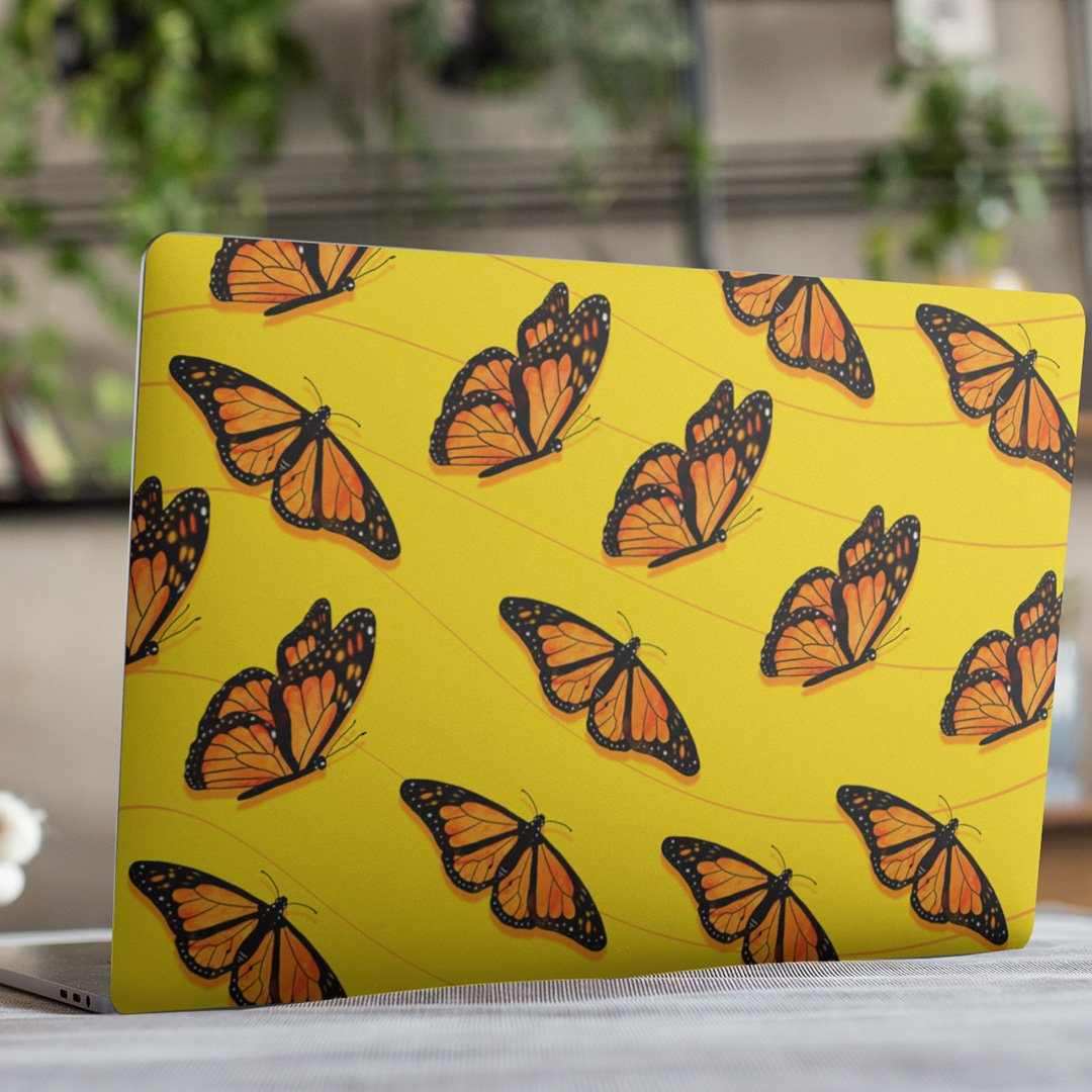 The Butterfly effect Laptop Skin waterproof vinyl decal for laptop, bike, car & bottle