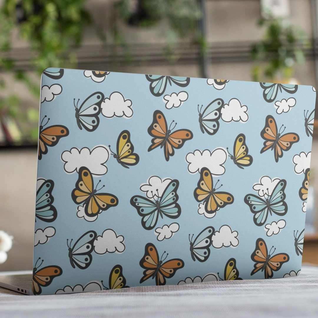 The Butterfly effect V3 Laptop Skin waterproof vinyl decal for laptop, bike, car & bottle
