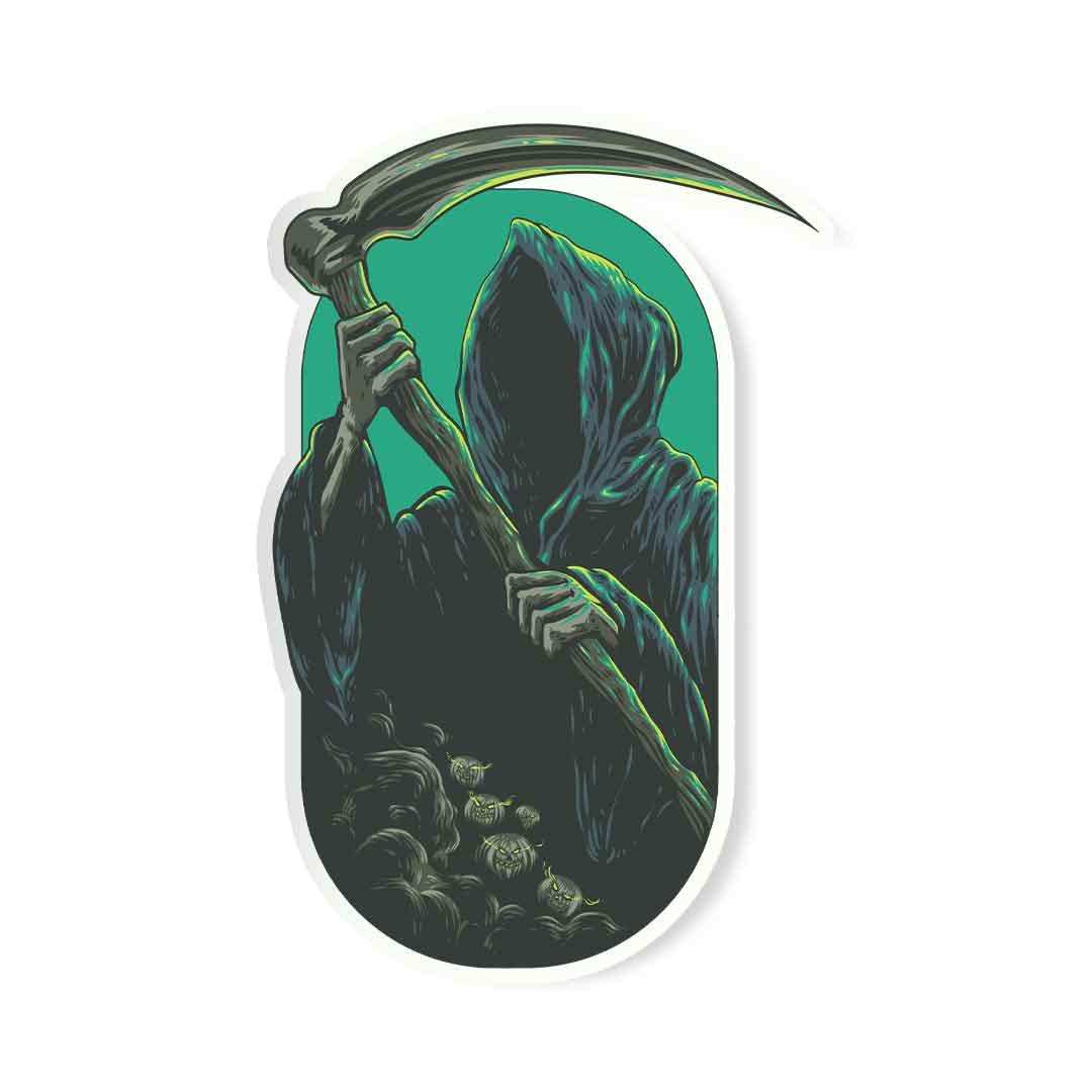 The Grim Reaper Of Death Sticker - Stickers | STICK IT UP