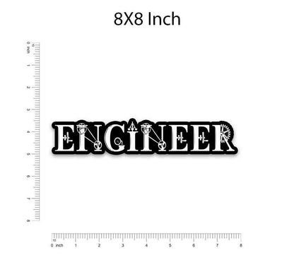 The Mighty ENGINEER Bumper Sticker - STICK IT UP