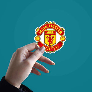 The red devils logo Sticker waterproof vinyl decal for laptop, bike, car & bottle