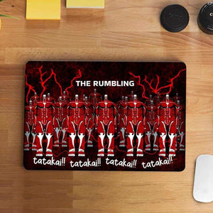 The Rumbling Laptop Skin waterproof vinyl decal for laptop, bike, car & bottle