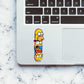 The Simpsons Sticker waterproof vinyl decal for laptop, bike, car & bottle