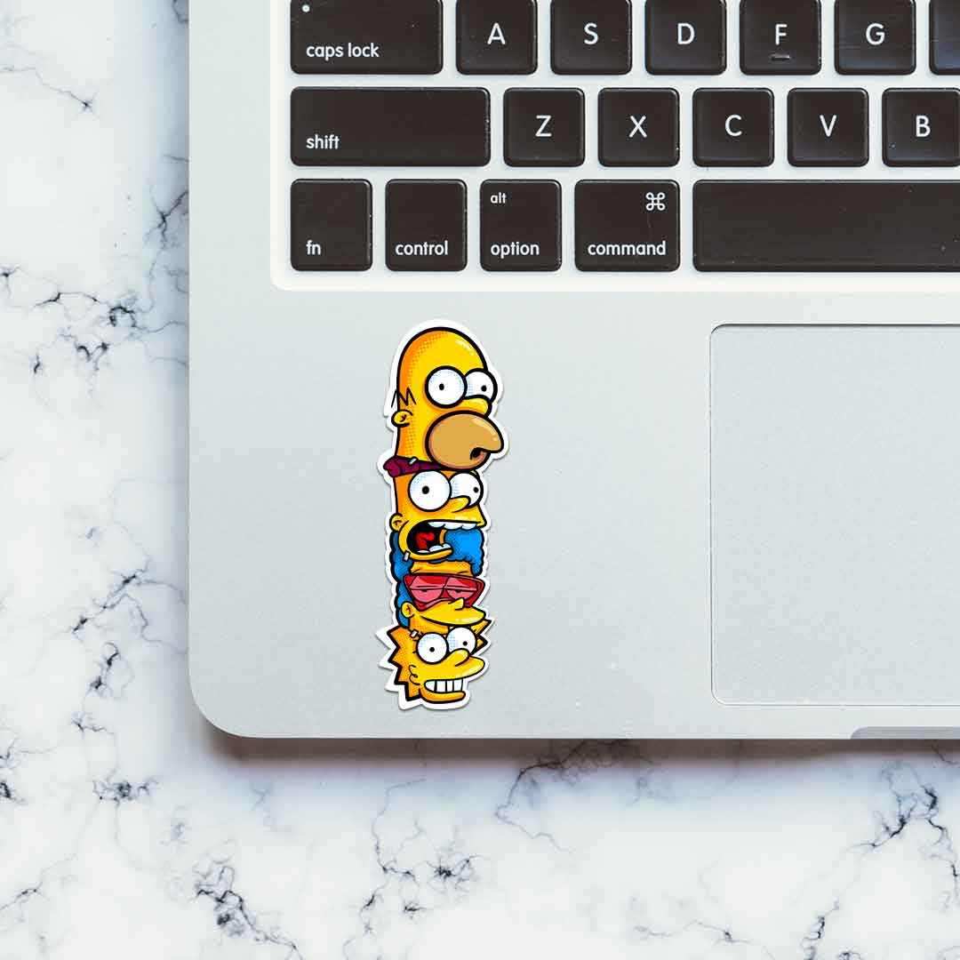 The Simpsons Sticker - STICK IT UP