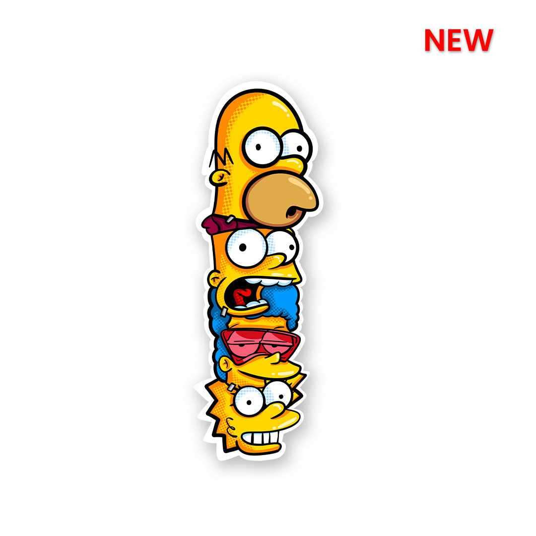 The Simpsons Sticker - STICK IT UP