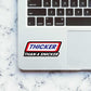 Thicker than a Snicker sticker waterproof vinyl decal for laptop, bike, car & bottle