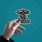Think Like A Proton Sticker waterproof vinyl decal for laptop, bike, car & bottle