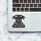 Think Like A Proton Sticker waterproof vinyl decal for laptop, bike, car & bottle