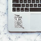Think Outside the box Sticker waterproof vinyl decal for laptop, bike, car & bottle