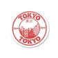 Tokyo Sticker waterproof vinyl decal for laptop, bike, car & bottle