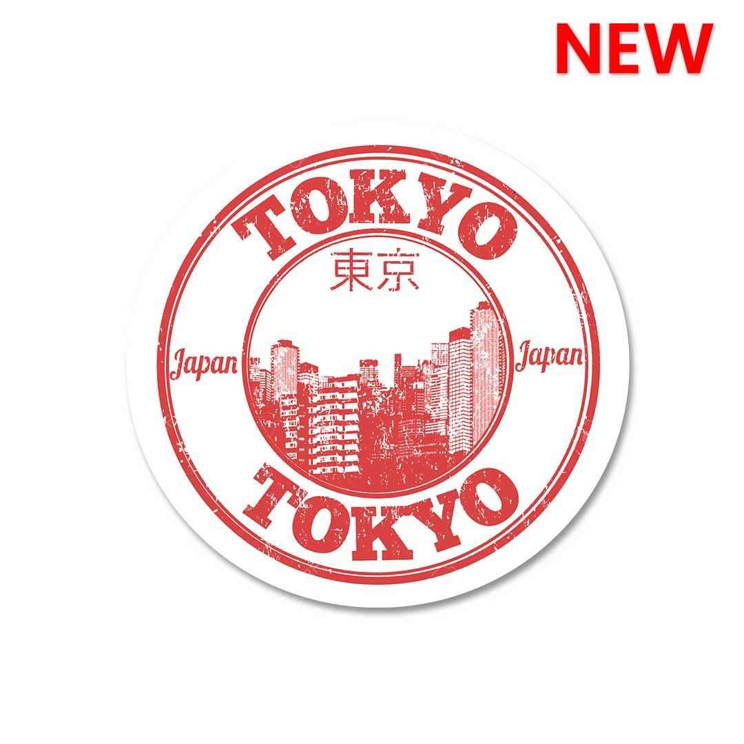 Tokyo Sticker waterproof vinyl decal for laptop, bike, car & bottle