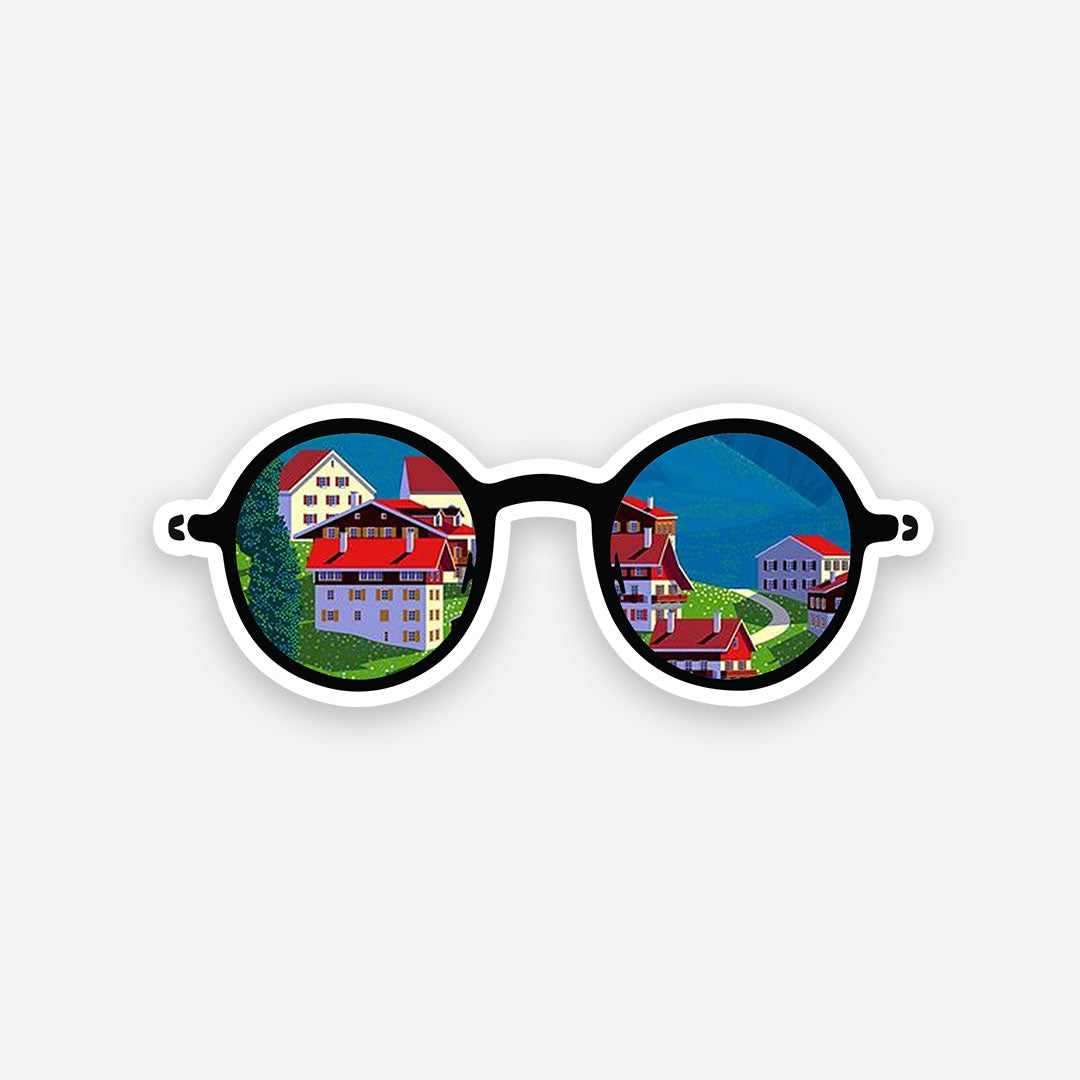 Travel Glasses sticker - Stickers | STICK IT UP