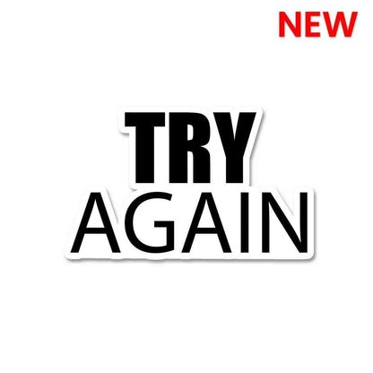 Try again Sticker - STICK IT UP